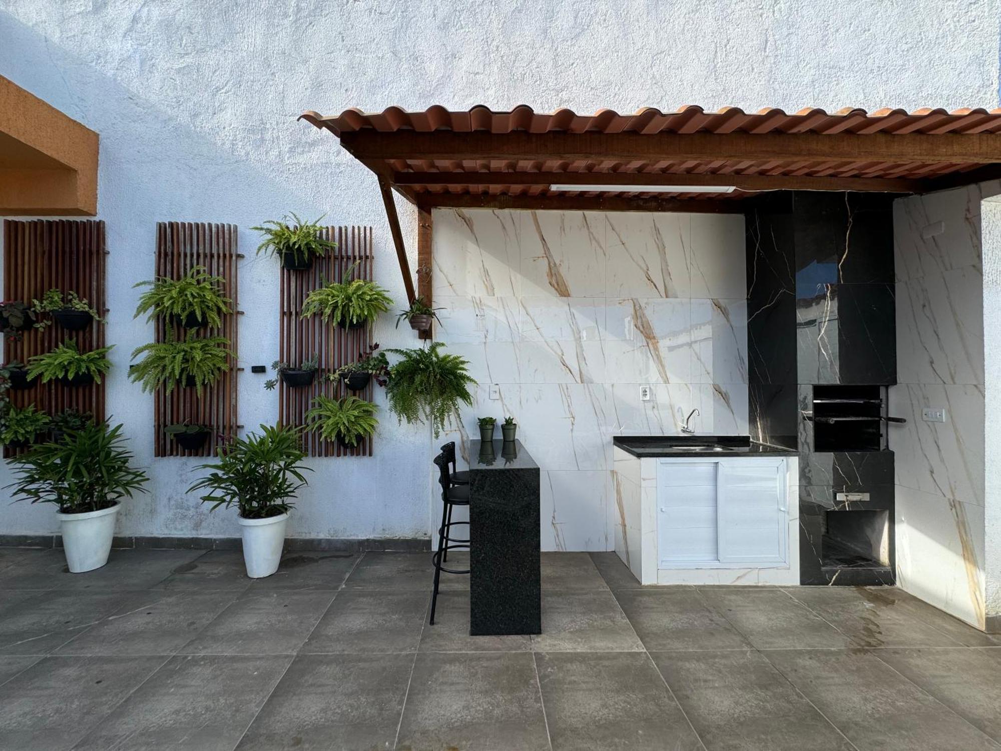 Casa Compacta Com Piscina Vila Guarujá Exterior foto